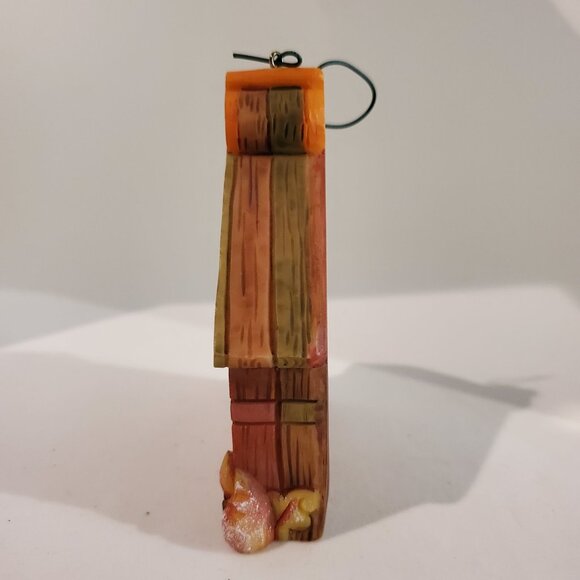 Vintage G. DeBrekht Painted Derevo Christmas Nativity Ornament 2003 - Picture 7 of 10